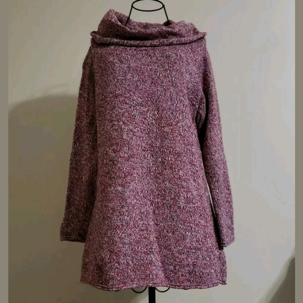 Pure J Jill Turtleneck Sweater Wool Blend